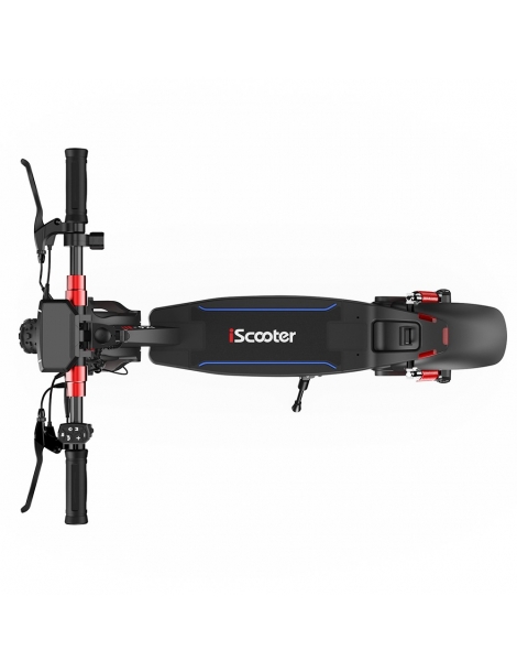 iScooter iX6 Scooter elettrico Pneumatici fuoristrada da 11'' - Motore posteriore da 1000W e batteria da 48V 17.5Ah Qualità Garantita