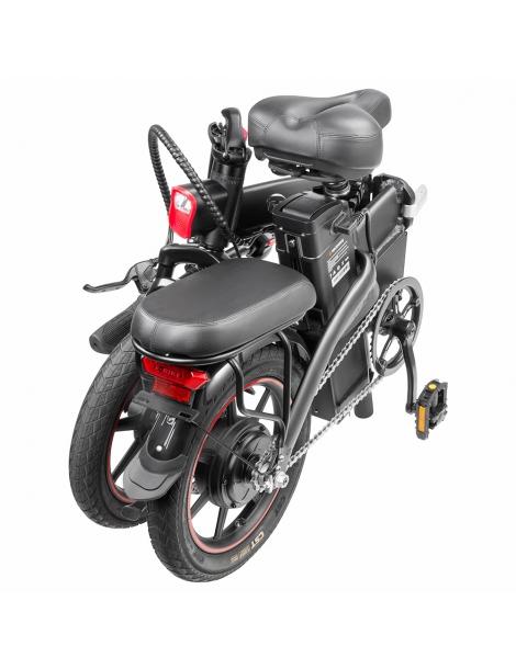 DYU A5 Pneumatico 14*1.95inch Bicicletta elettrica pieghevole Chilometraggio massimo 60KM Motore da 350W Batteria 7 5 Ah Negozi Online