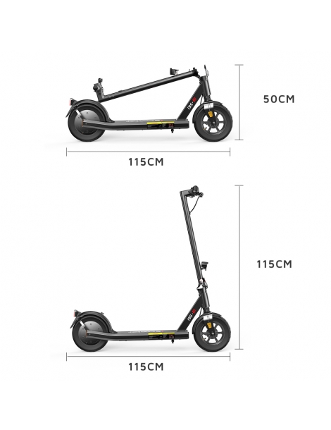 iScooter i9S Scooter elettrico 500W Motore Batteria 10Ah Autonomia 30km Shopping Online