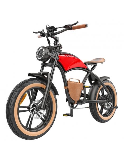 Hidoes B10 Bici elettrica motore da 1000W batteria da 48V 12 5Ah copertone da 20 x4' velocità massima 45km/h autonomia 60km Affare Del Giorno