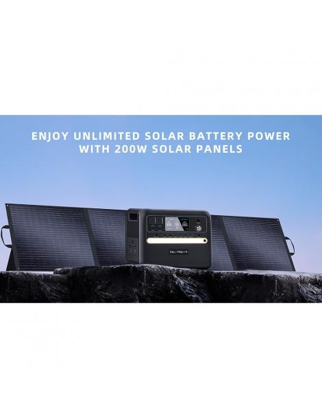 TALLPOWER TP200 200W Pannello solare portatile pieghevole caricatore solare portatile Hotsell