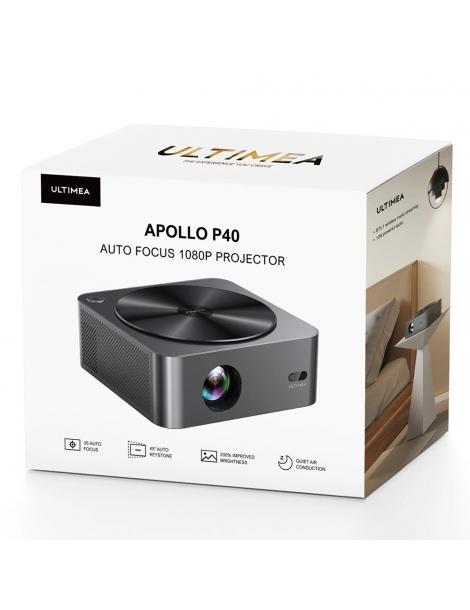 Ultimea Apollo P40 Proiettore LCD 1080P 700 ANSI Lumen -Grigio Offerta Pasqua