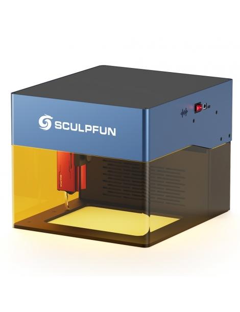 SCULPFUN iCube Pro 5W Incisore laser spot laser 0 06 mm velocità di incisione 10000 mm/min scheda madre 32 bit 2025