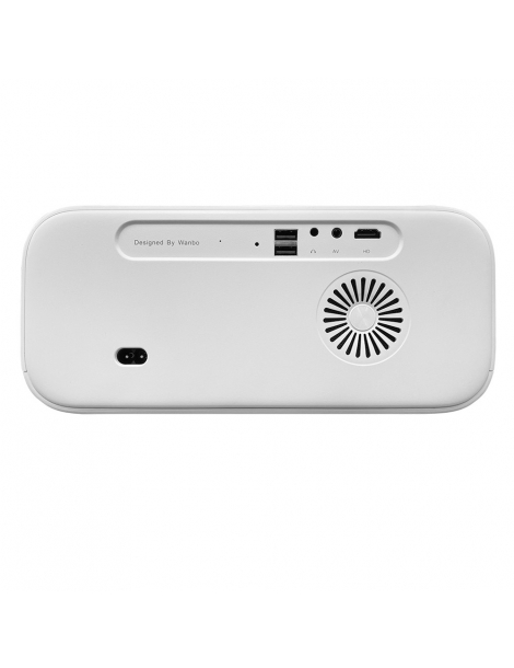 Wanbo X5 Proiettore LCD 1080P 1100 ANSI Lumen correzione trapezoidale automatica In Linea