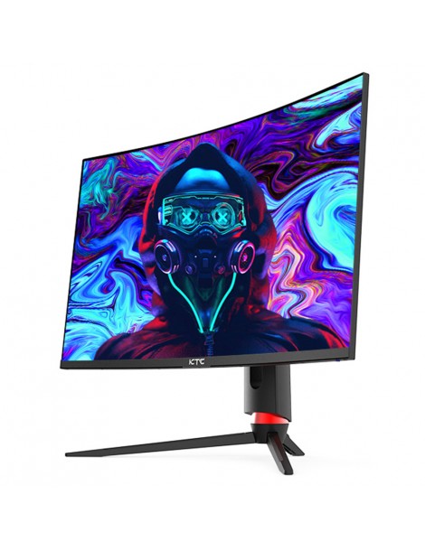 KTC H32S17 Monitor da gaming 32 pollici 2560x1440 QHD 170Hz HVA Curvo 1500R 1ms Tempo di risposta Standard di montaggio Vesa Soddisfazione Garantita