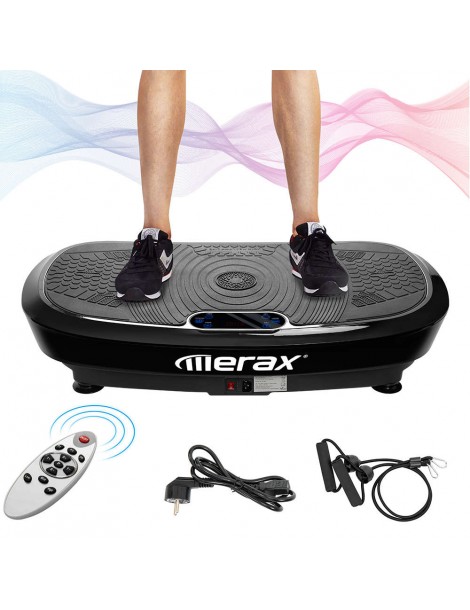 Merax Pedana Vibrante Con Oscillazione 3D E Speaker Bluetooth - Nero Economico