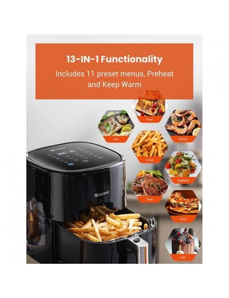 Proscenic T22 Friggitrice ad aria Capacità 5L 1500W con 13 preset Rivestimento antiaderente Tecnologia intelligente SuperDenoise In Vendita