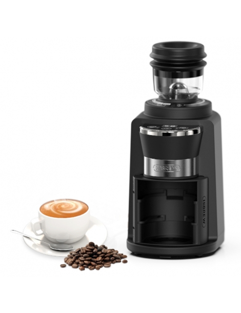 HiBREW G3A Macinacaffè bava conica da 40 mm soffiatore d'aria scala a 31 rapporti funzione di memoria e antistatica - Nero Promozione
