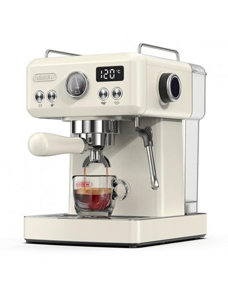 HiBREW H10A Macchina da caffè pressione di estrazione 19 bar temperatura e volume della tazza regolabili - Beige
