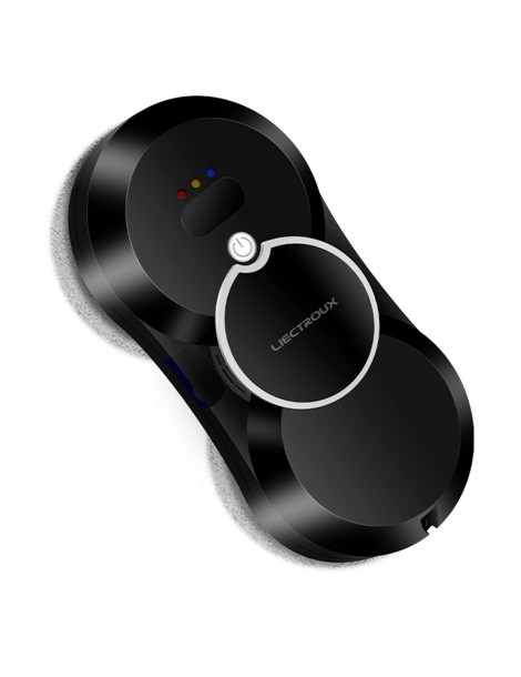 Liectroux HCR-10 Robot lavavetri serbatoio dell'acqua da 30 ml ultrasottile da 6 8 cm 2800 Pa - Nero Promozione Limitata