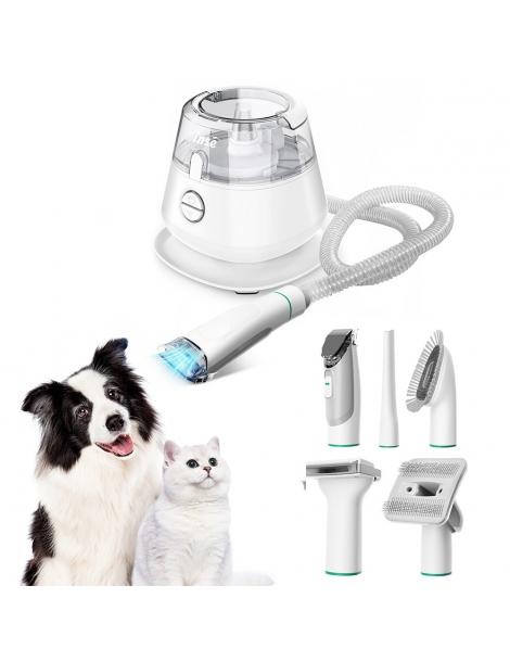 INSE P20 Tagliacapelli 5 in 1 per cani aspiratore tagliacapelli per animali domestici Sottocosto