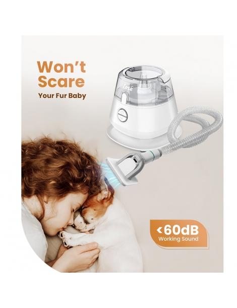 INSE P20 Tagliacapelli 5 in 1 per cani aspiratore tagliacapelli per animali domestici Sottocosto