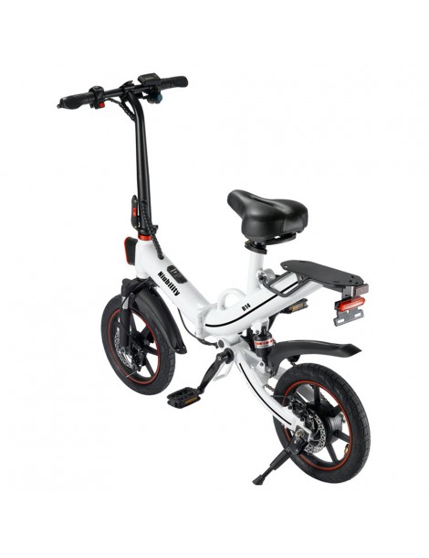 Niubility B14 14 pollici 400W Ciclomotore elettrico bicicletta pieghevole adatto alla città - Bianco Sconto