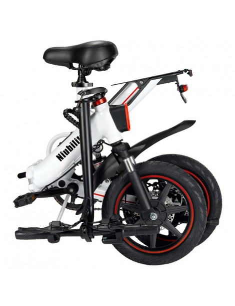 Niubility B14 14 pollici 400W Ciclomotore elettrico bicicletta pieghevole adatto alla città - Bianco Sconto