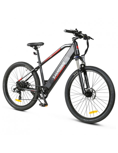 SAMEBIKE MY-275 Bicicletta elettrica con pneumatici da 27 5 pollici - Batteria rimovibile da 10 4Ah e motore da 500W Offerta