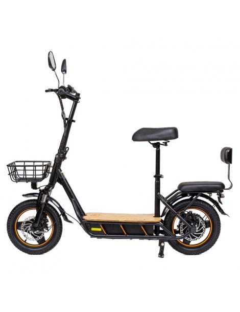 KuKirin C1 Pro (Versione aggiornata) Scooter elettrico pieghevole con sedile motore 500W batteria 48V 26Ah Convenienza