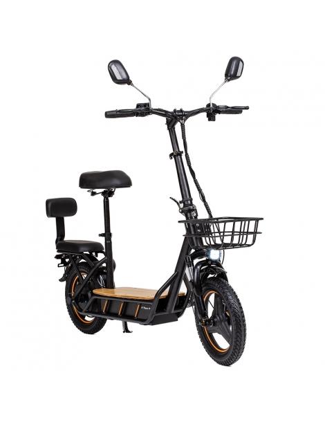 KuKirin C1 Pro (Versione aggiornata) Scooter elettrico pieghevole con sedile motore 500W batteria 48V 26Ah Convenienza