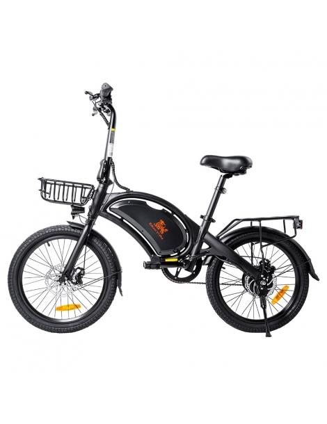 Kukirin V1 Pro City Electric Bike 25km/h batteria 48V 7.5Ah motore 350W autonomia massima 45km cestino anteriore Saldi Di Fabbrica