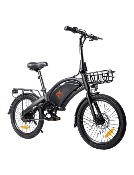 Kukirin V1 Pro City Electric Bike 25km/h batteria 48V 7.5Ah motore 350W autonomia massima 45km cestino anteriore Saldi Di Fabbrica