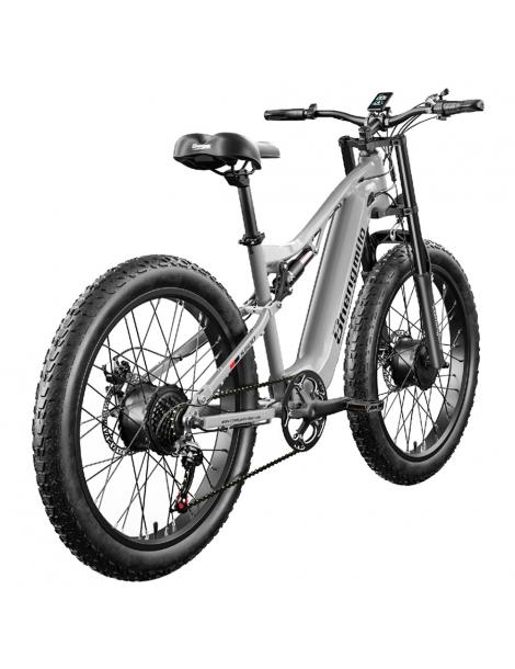 Shengmilo S600 Bicicletta elettrica motore 1000W*2 batteria 48V 17.5AH pneumatici 26 pollici velocità massima 50km/h 160N.M I Più Venduti
