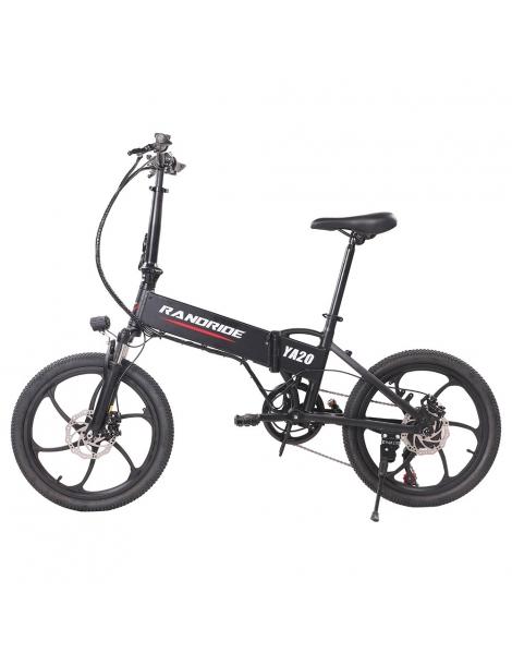 RANDRIDE YA20 Bici Elettrica Pieghevole 500W Motore 40km/h Velocità Massima 48V 12.8Ah Batteria 80-90 Autonomia Massima Vendite Flash