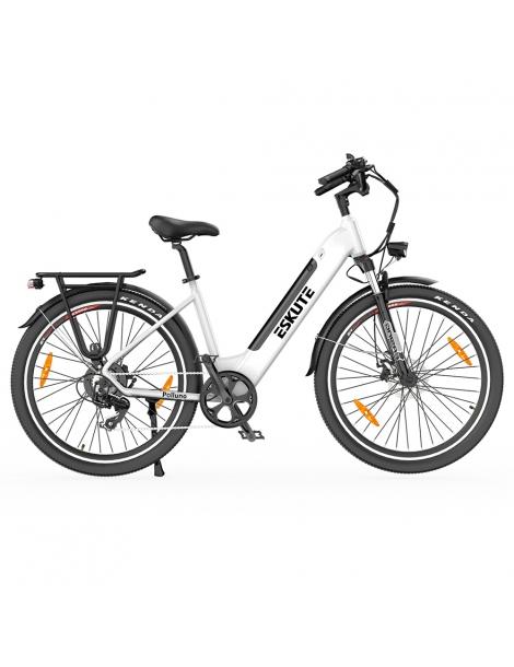 ESKUTE ES-26-LJ Bicicletta elettrica motore Bafang 250W batteria 36V 20Ah 26 x 1 75 pollici velocità massima 25km/h - Bianco