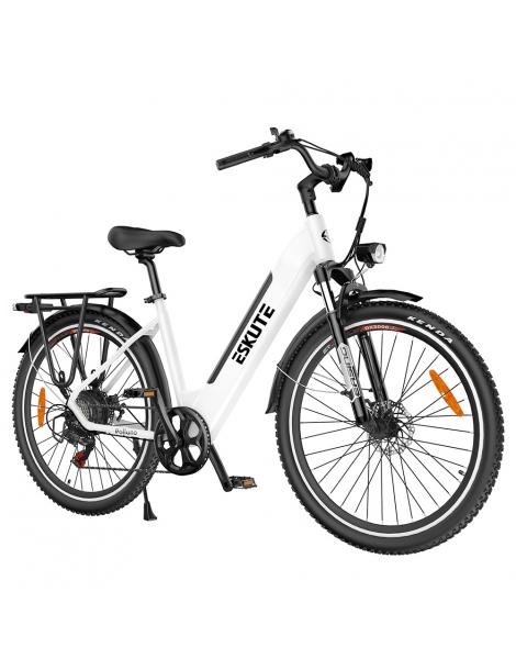 ESKUTE ES-26-LJ Bicicletta elettrica motore Bafang 250W batteria 36V 20Ah 26 x 1 75 pollici velocità massima 25km/h - Bianco In Saldo