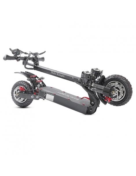 Halo Knight T104 Scooter elettrico pneumatici fuoristrada da 10 pollici motore 52V 1000W*2 velocità massima 65 km/h Qualità