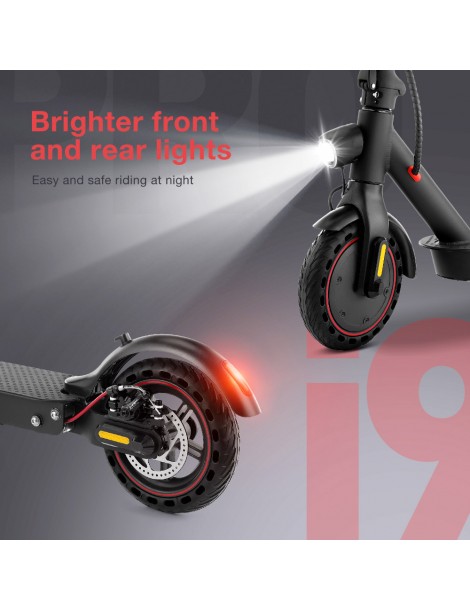 iScooter i9 Pro Scooter elettrico 8 5 pollici Pneumatico a nido d'ape 350W Motore 7 5Ah Batteria 30km/h Velocità massima Nero Vendita