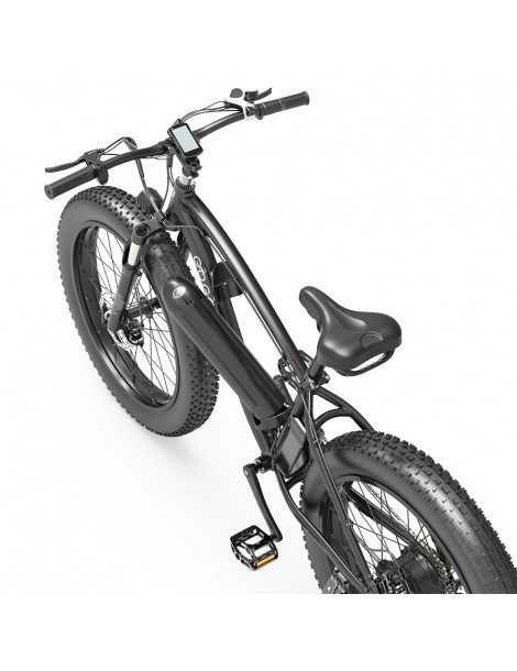 GOGOBEST GF600 26 Pollici Pneumatici Grassi Bicicletta Elettrica Pieghevole 1000W Motore 48V 13Ah Batteria - Grigio Nero Pezzi Unici