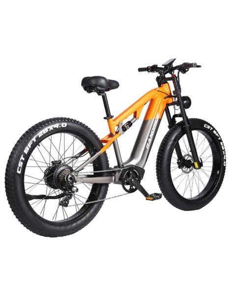 RANDRIDE YX80 Bicicletta elettrica motore 1500W batteria 48V 20Ah pneumatico CST Fat 26x4.0'' velocità massima 50km/h Qualità Garantita