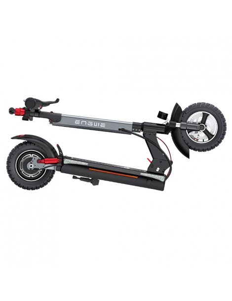 ENGWE Y600 Scooter elettrico pieghevole motore 600W batteria 48V 18.2Ah pneumatici grassi 10*4 pollici Acquista Ora