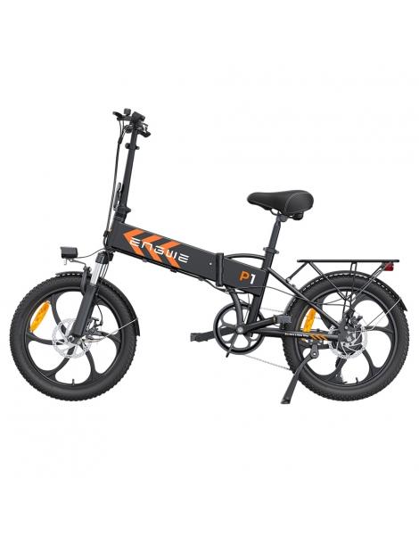 ENGWE P1 Bicicletta elettrica pieghevole pneumatico 20*3 pollici motore 250W batteria 36V 13Ah - Nero Sconto
