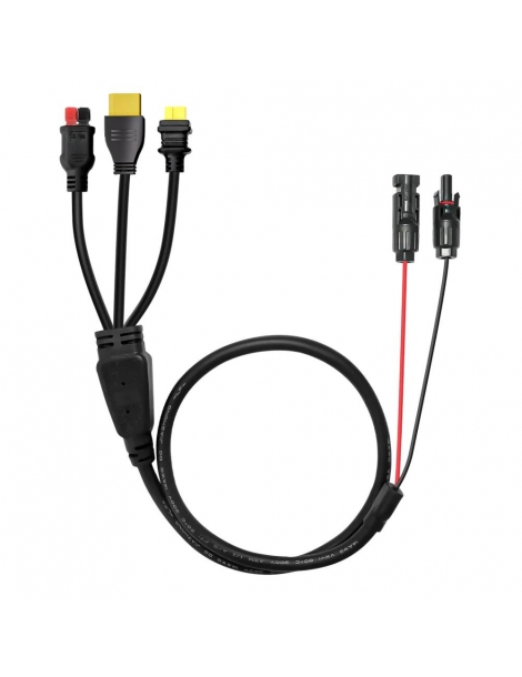 FOSSiBOT 3 in 1 Cavo di ricarica per pannelli solari MC4 trasferimento MC4 a Anderson XT90 e XT60 Offerte