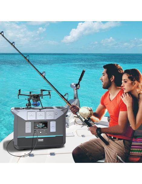 DaranEner NEO1500Pro Generatore Solare Portatile Da 1382Wh uscita CA da 1800W 14 porte Vendita