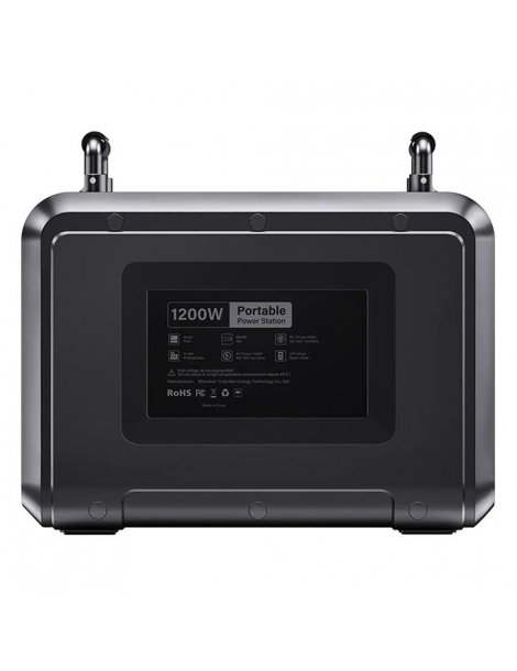 OUKITEL P1201E 960Wh 1200W Stazione di alimentazione portatile batteria LiFePo4 ricarica rapida in 1 5 ore luce LED Convenienza
