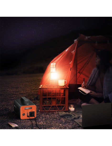 NOVOO ESS 230WH / 200W Stazione di Alimentazione Portatile per Campeggio Viaggio all'Aperto Interruzione di corrente Economico