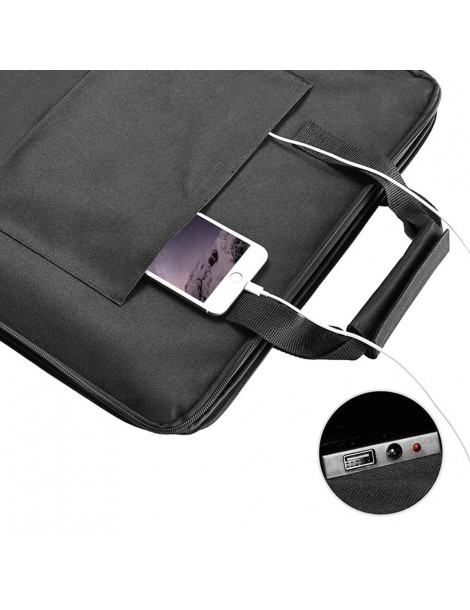FlashFish SP50 18V/50W Pannello Solare Pieghevole Adattatore DC con Uscita 5V USB 18V DC Per Stazione Elettrica Saldi