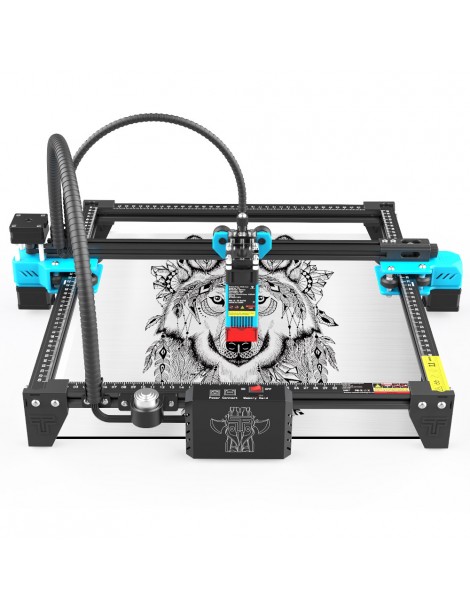 TWO TREES TTS 5.5W 40W CNC Taglierina Per Incisioni Laser 0.08 * 0.08mm Compresso Spot Metallo 300x300mm Moda