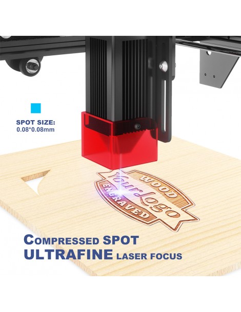 LONGER RAY5 5.5W 60W FAC Taglierina per incisione laser Chipset ESP32 Connessione WIFI Schermo Touch da 3 5" Qualità Garantita