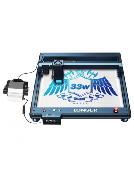 Taglierina per incisione laser Longer Laser B1 30W testa laser a 6 nuclei area di incisione 450 x 440 mm - UE Prezzo Ridotto