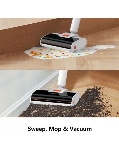 Proscenic Washvac F16 aspirapolvere a secco e a umido senza filo aspirapolvere spazzatrice 3 in 1 autopulente Vendita Calda