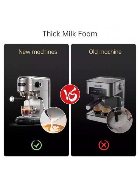 HiBREW H11 1450W Coffee Maker with Latte Cup 19 Bar Semi Auto Espresso Machine Qualità Garantita