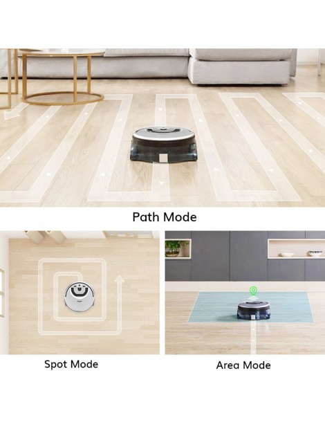 ILIFE W455 Robot lavapavimenti 1000Pa Aspirazione Shinebot Giroscopio Telecamera Navigazione 900ml Serbatoio Acqua Shopping Online