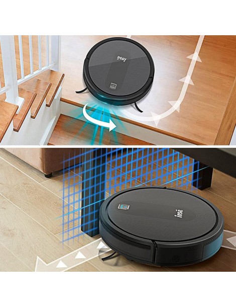 INSE E6 2200Pa Aspirapolvere Robot con Potenza di Aspirazione 4 Modalità di Pulizia Outlet