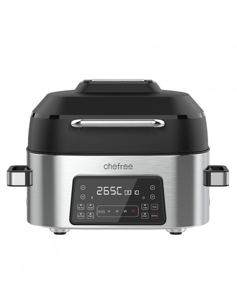 Chefree AFG01 1660W Friggitrice ad aria capacità 6L 6 ricette preimpostate ampio intervallo di temperatura LED touch screen Moda