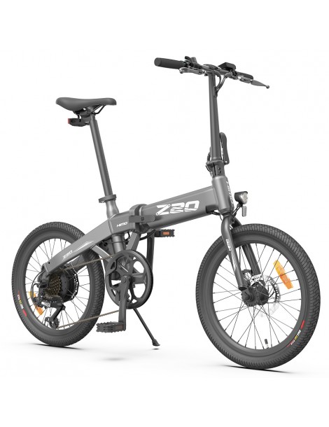 HIMO Z20 Max 20" Pneumatici Bici Elettrica Pieghevole Bici da città 250W Motore 36V 10Ah Batteria - Grigio Sconto
