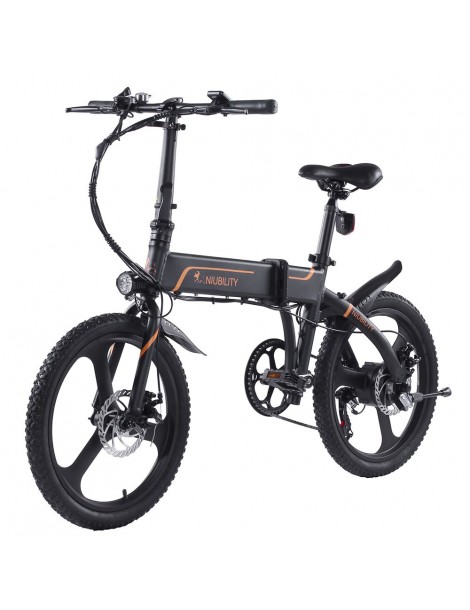 Niubility B20 20 Inch Bicicletta elettrica pieghevole 350W Motore 42V 10.4 Ah Batteria – Nero Offerta