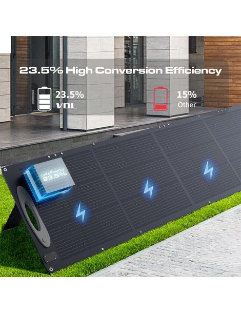 VDL POWER 200W Pannello solare portatile pieghevole cella monocristallina da 20V cavalletto regolabile Outlet