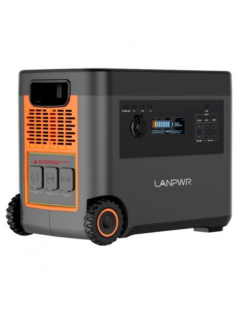 LANPWR Generatore Solare Portatile Da 2160Wh uscita CA da 2500W Vendita Economica